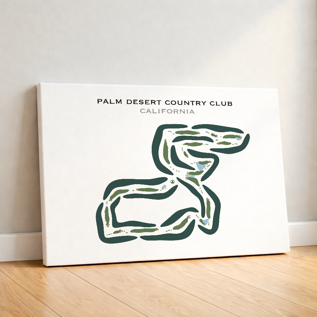 Palm Desert Country Club, California - Printed Golf Courses
