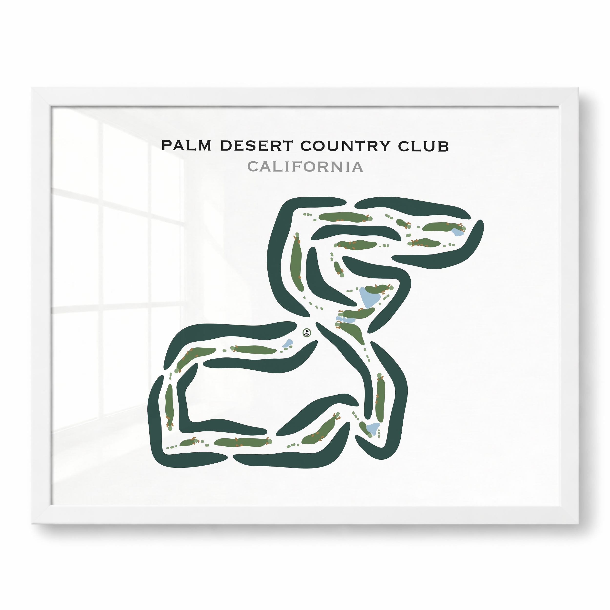 Palm Desert Country Club, California - Printed Golf Courses