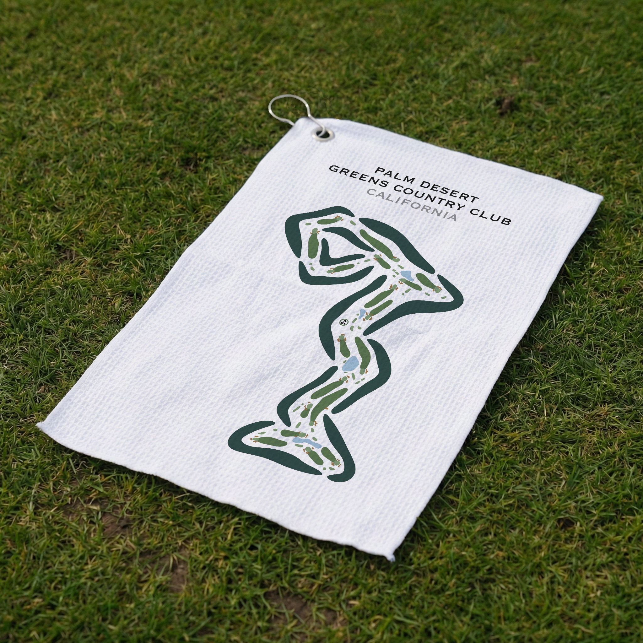 Palm Desert Greens Country Club, California - Printed Golf Course