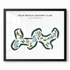 Palm Royale Country Club, California - Printed Golf Courses