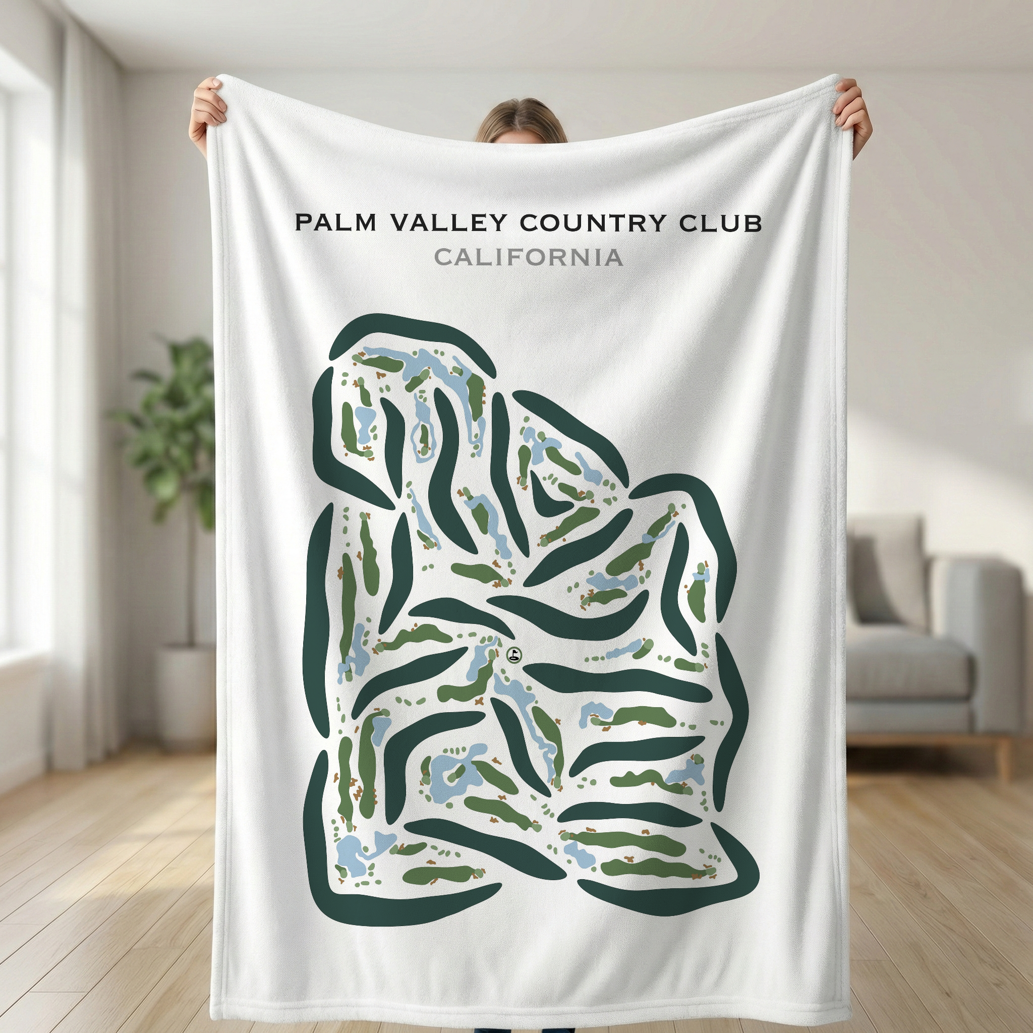 Palm Valley Country Club, California - Printed Golf Course