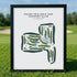 Palma Ceia Golf & Country Club, Florida - Printed Golf Courses