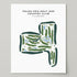 Palma Ceia Golf & Country Club, Florida - Printed Golf Courses