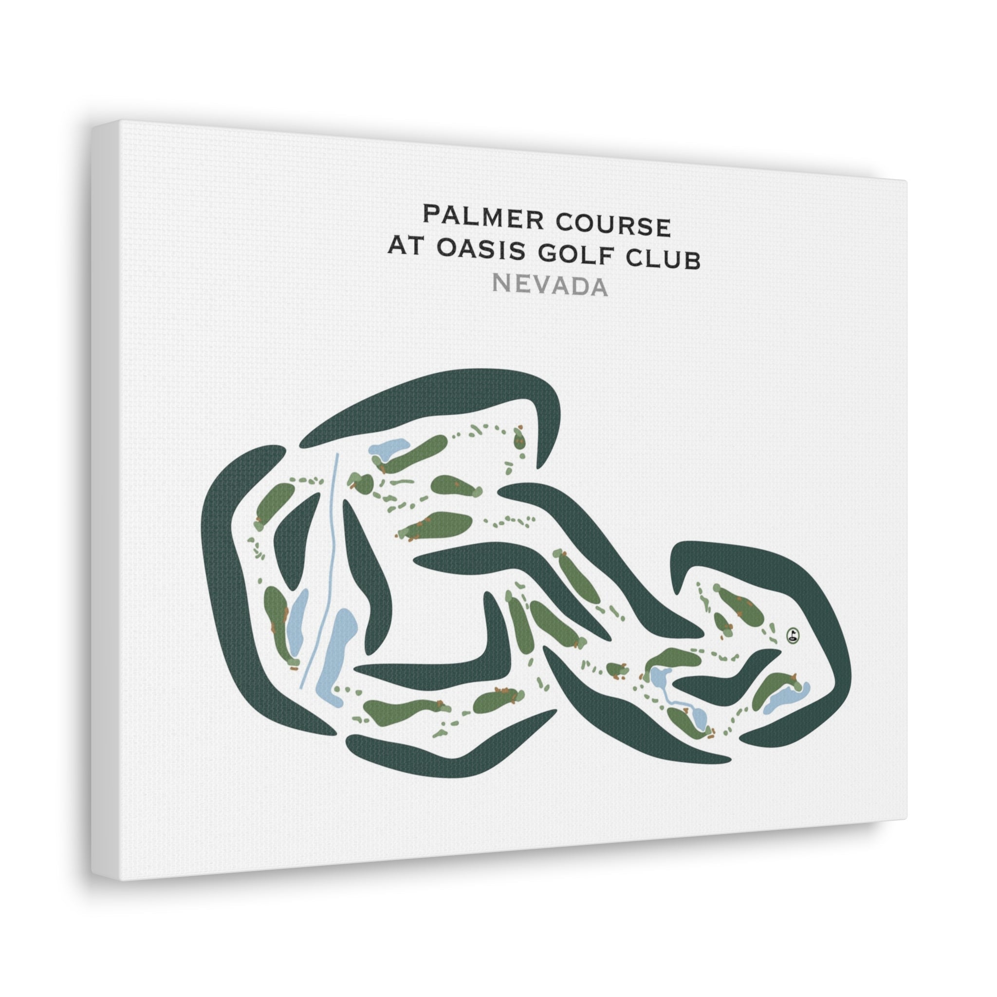 Palmer Course At Oasis Golf Club, Nevada - Printed Golf Courses