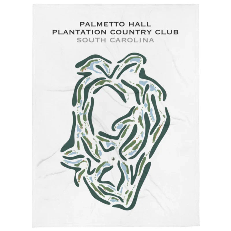 Palmetto Hall Plantation Country Club, South Carolina - Printed Golf Course