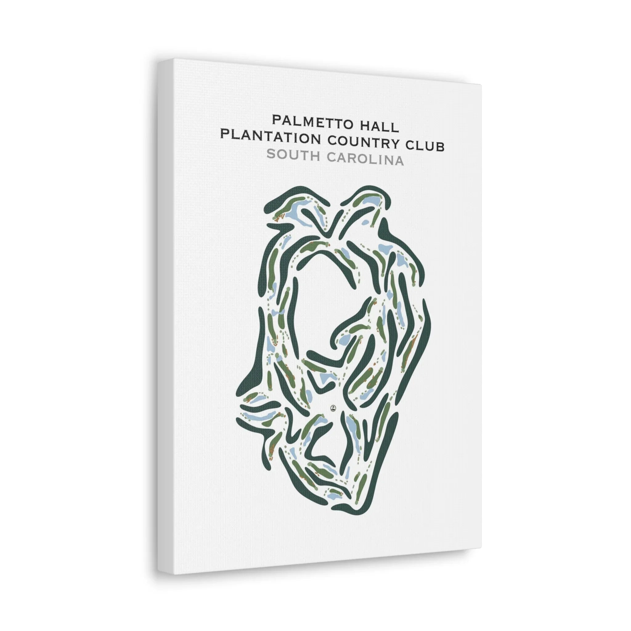 Palmetto Hall Plantation Country Club, South Carolina - Printed Golf Course