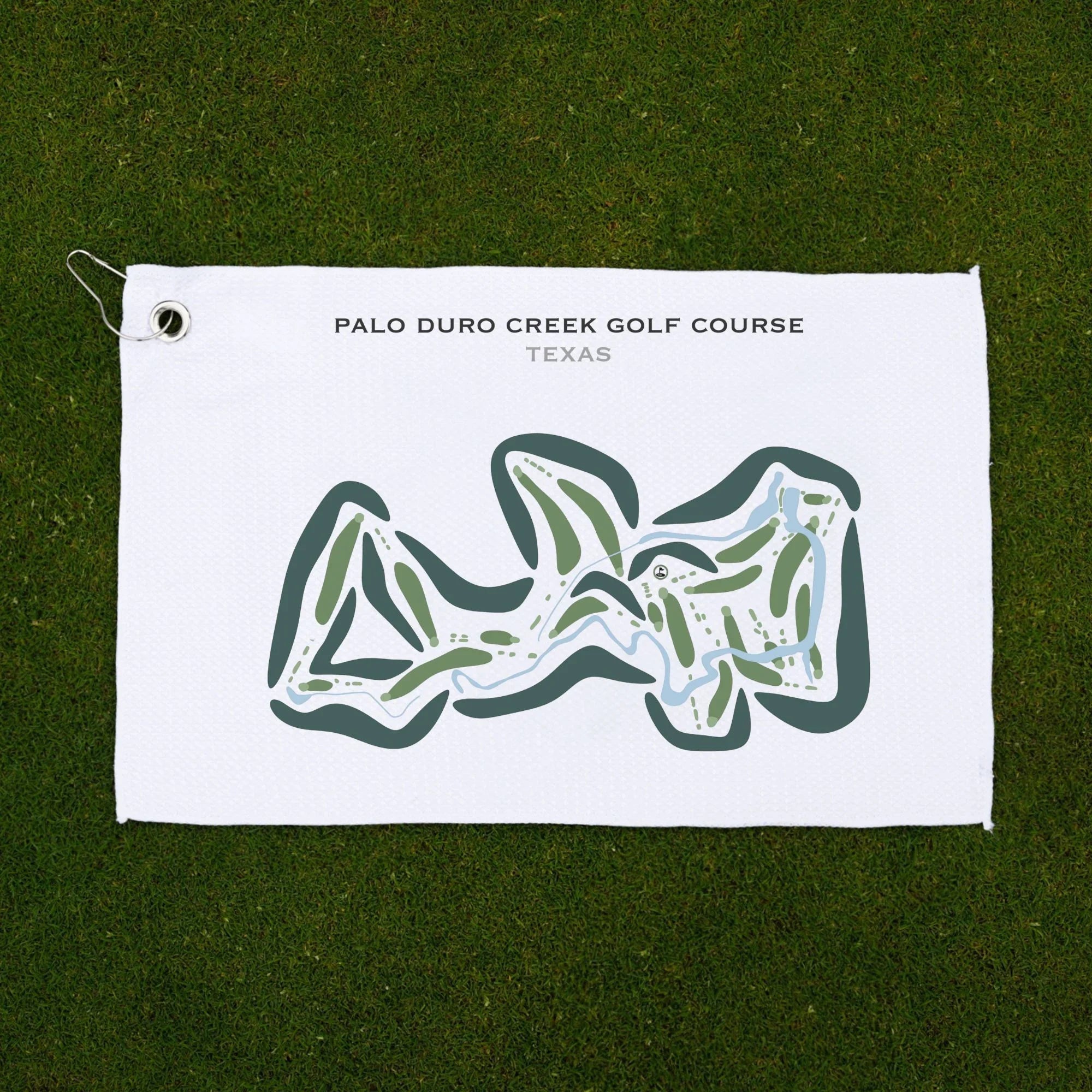 Palo Duro Creek Golf Course, Texas - Printed Golf Courses
