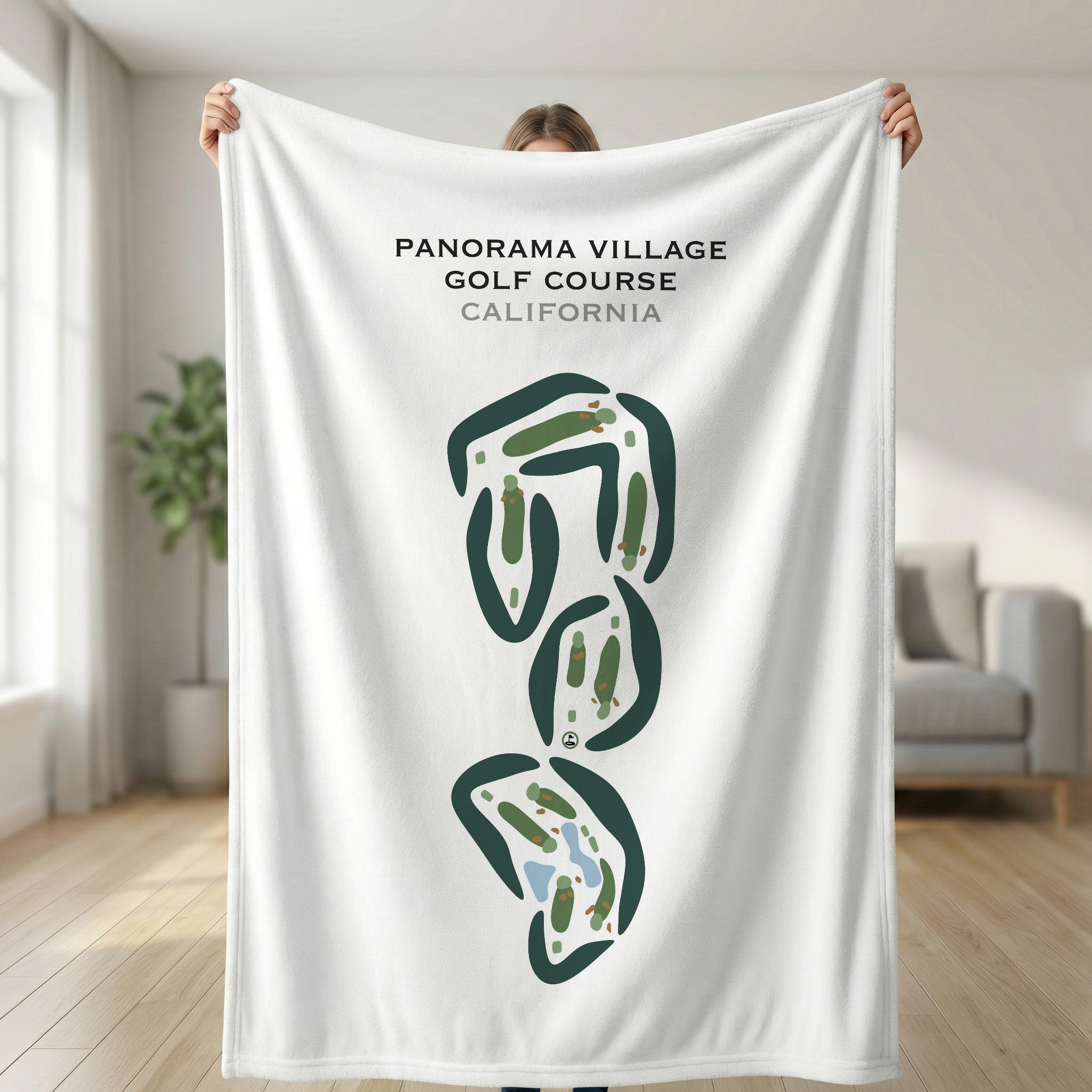 Panorama Village Golf Course, California - Printed Golf Courses