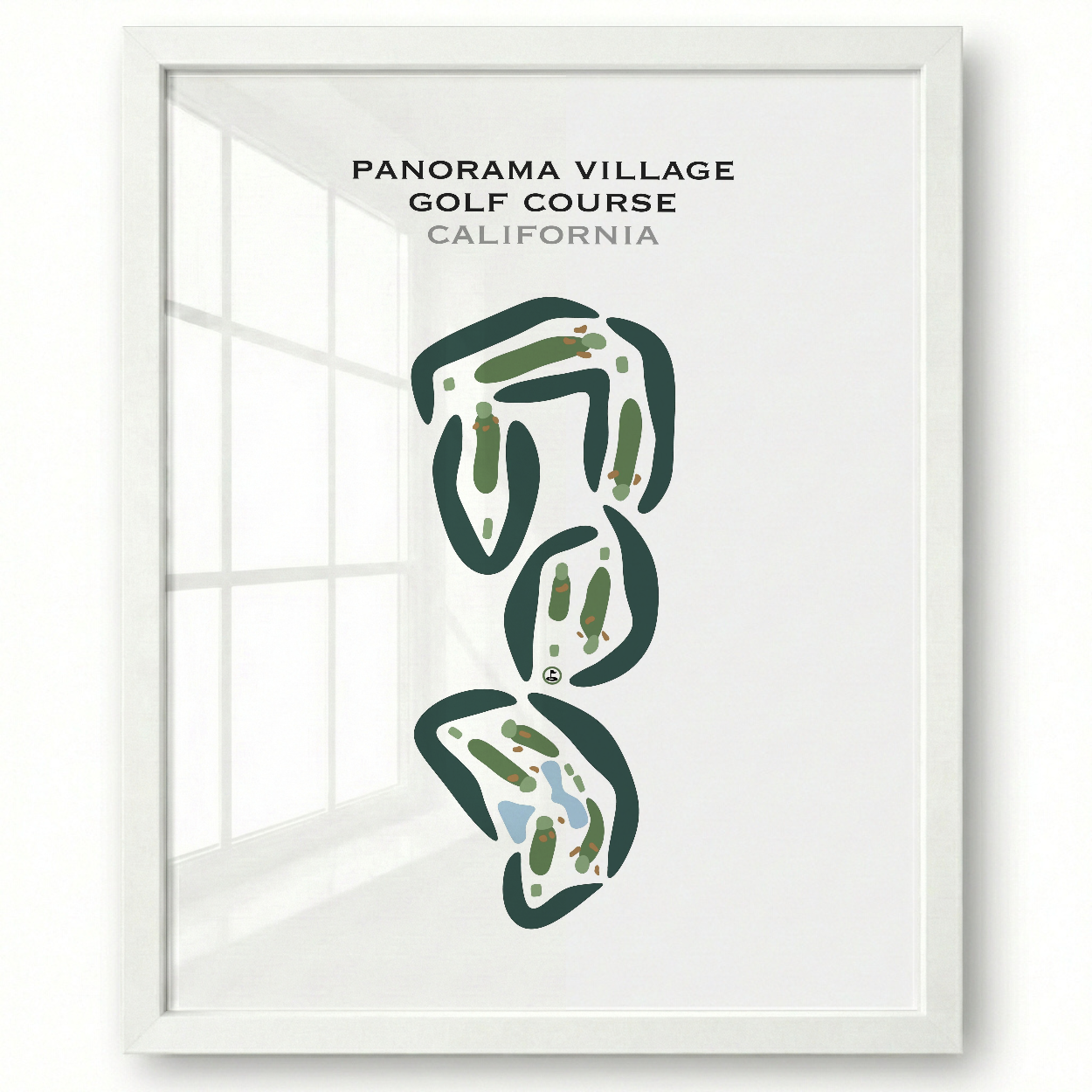 Panorama Village Golf Course, California - Printed Golf Courses
