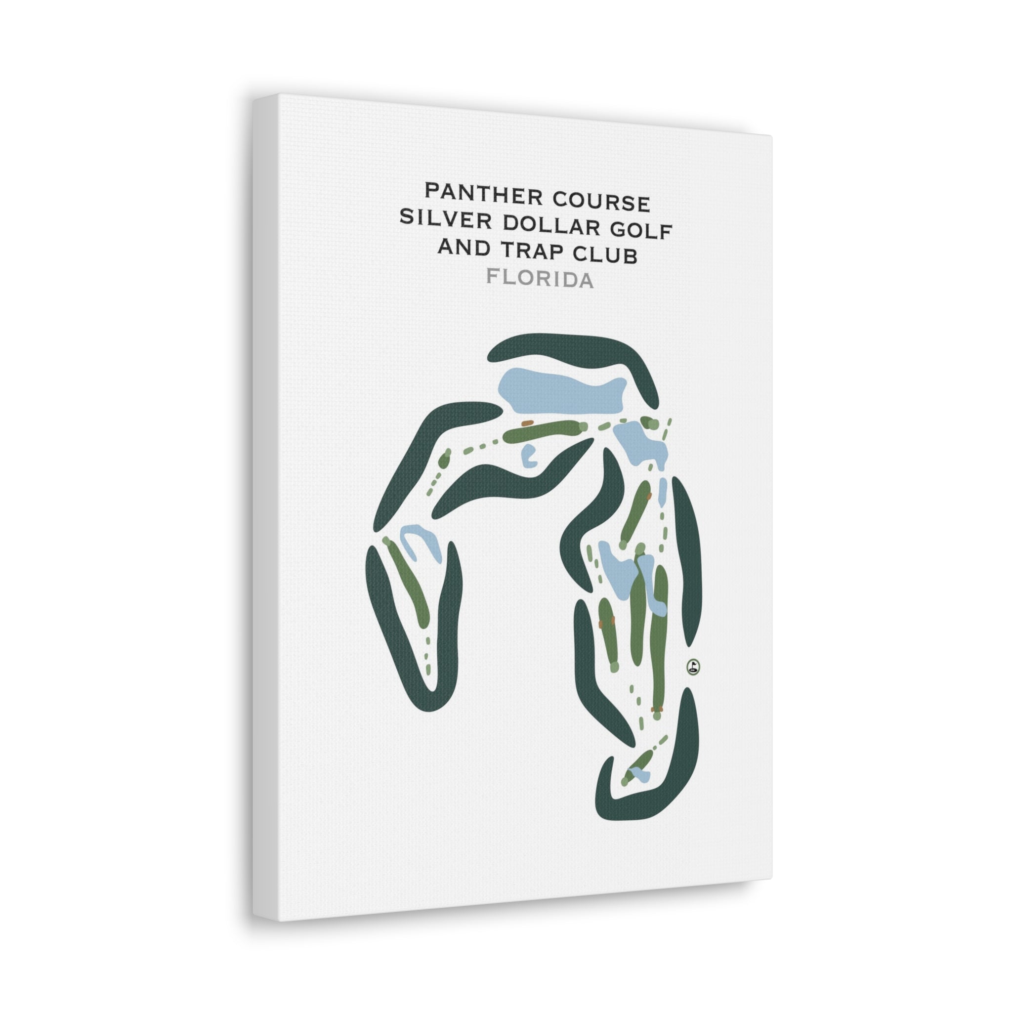 Panther Course at Silver Dollar Golf & Trap Club, Florida - Printed Golf Courses
