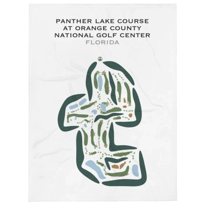 Panther Course at Orange County National, Panther Lake Course, Florida - Printed Golf Courses