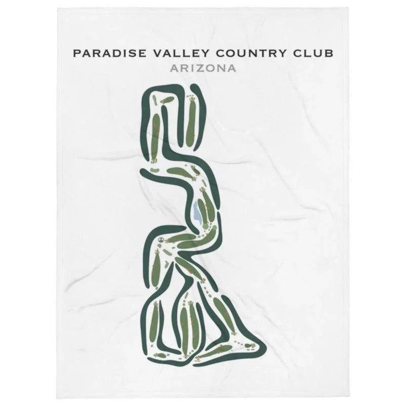 Paradise Valley Country Club, Arizona - Printed Golf Courses