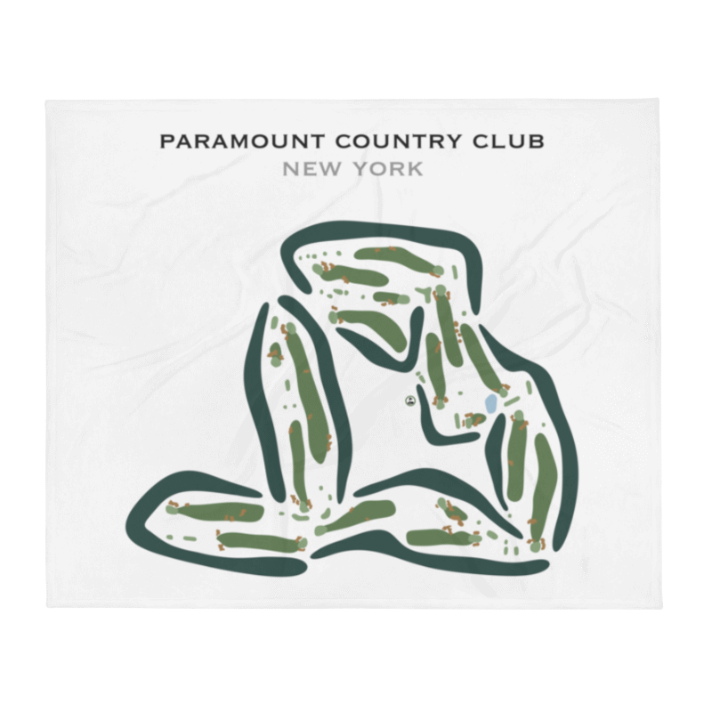 Paramount Country Club, New York - Printed Golf Courses
