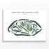 Paris Golf and Country Club, Texas - Printed Golf Courses