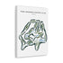 Park Meadows Country Club Golf Course Map, Utah - Printed Golf Courses