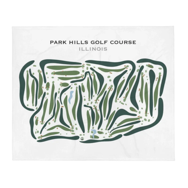 Park Hills Golf Course, Illinois - Printed Golf Courses