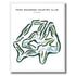 Park Meadows Country Club Golf Course Map, Utah - Printed Golf Courses