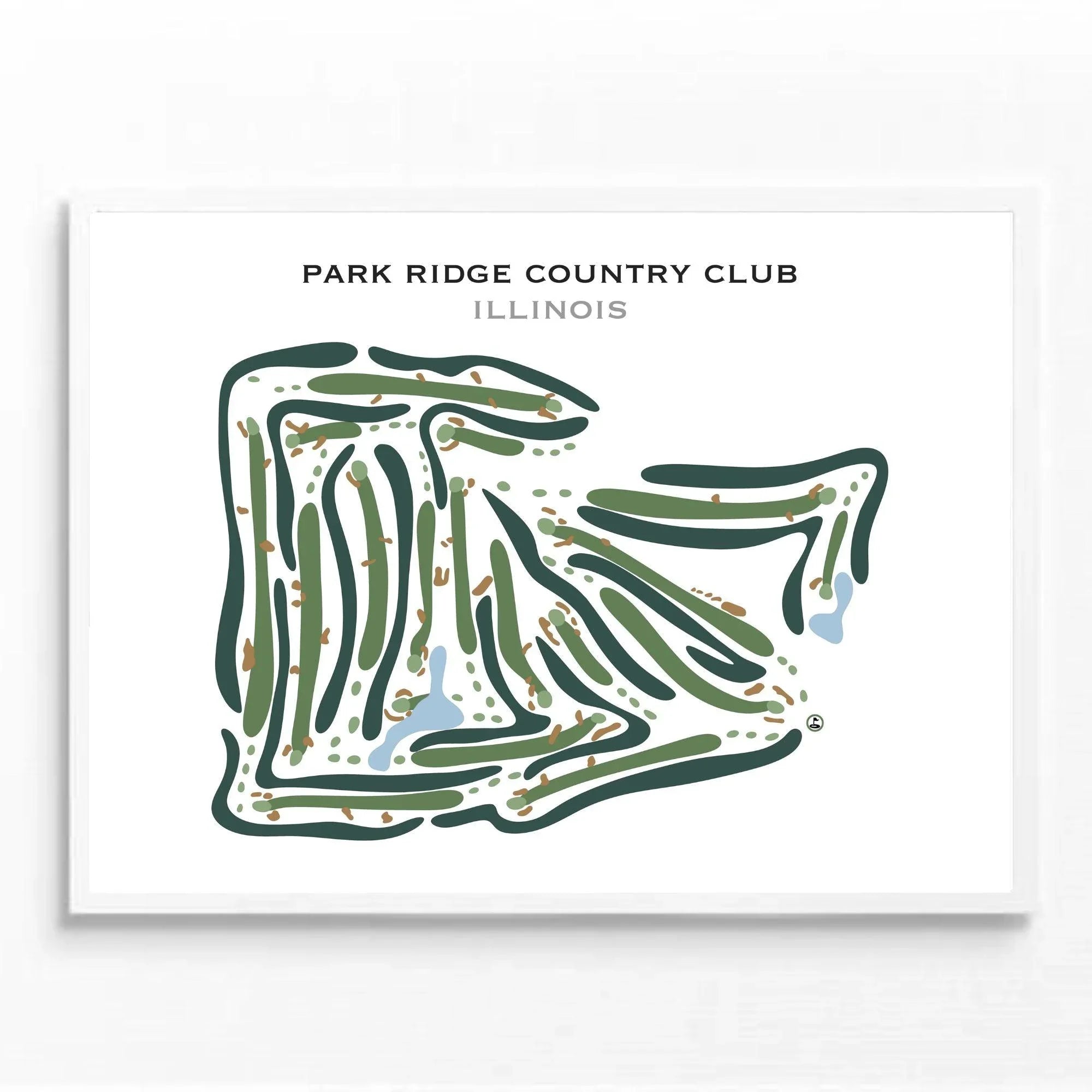 Park Ridge Country Club, Illinois - Printed Golf Courses