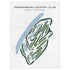 Parkersburg Country Club, West Virginia - Printed Golf Courses