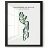 Pasatiempo Golf Club, Santa Cruz California - Printed Golf Courses