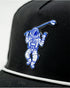 Perforated Rope Hat - Space Golfer - Black