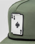 Perforated Rope Hat - AK - Olive