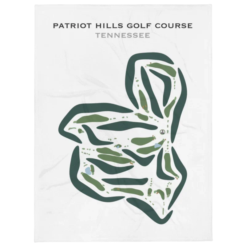 Patriot Hills Golf Course, Tennessee - Printed Golf Courses