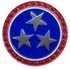Patriotic Stars Crystal Ball Marker &amp; Hat Clip by ReadyGOLF