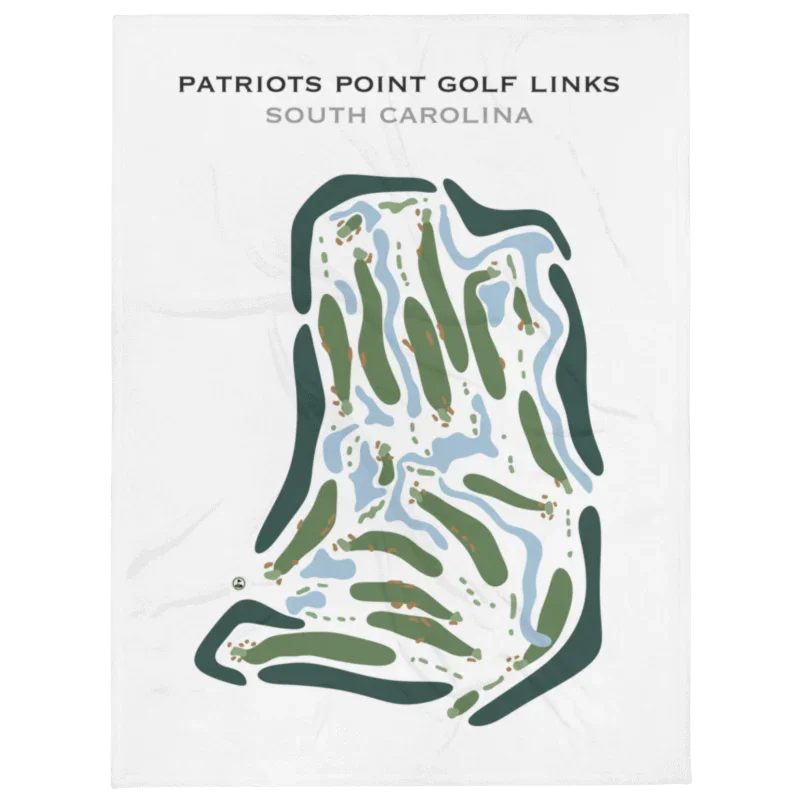 Patriots Point Links, South Carolina - Printed Golf Courses
