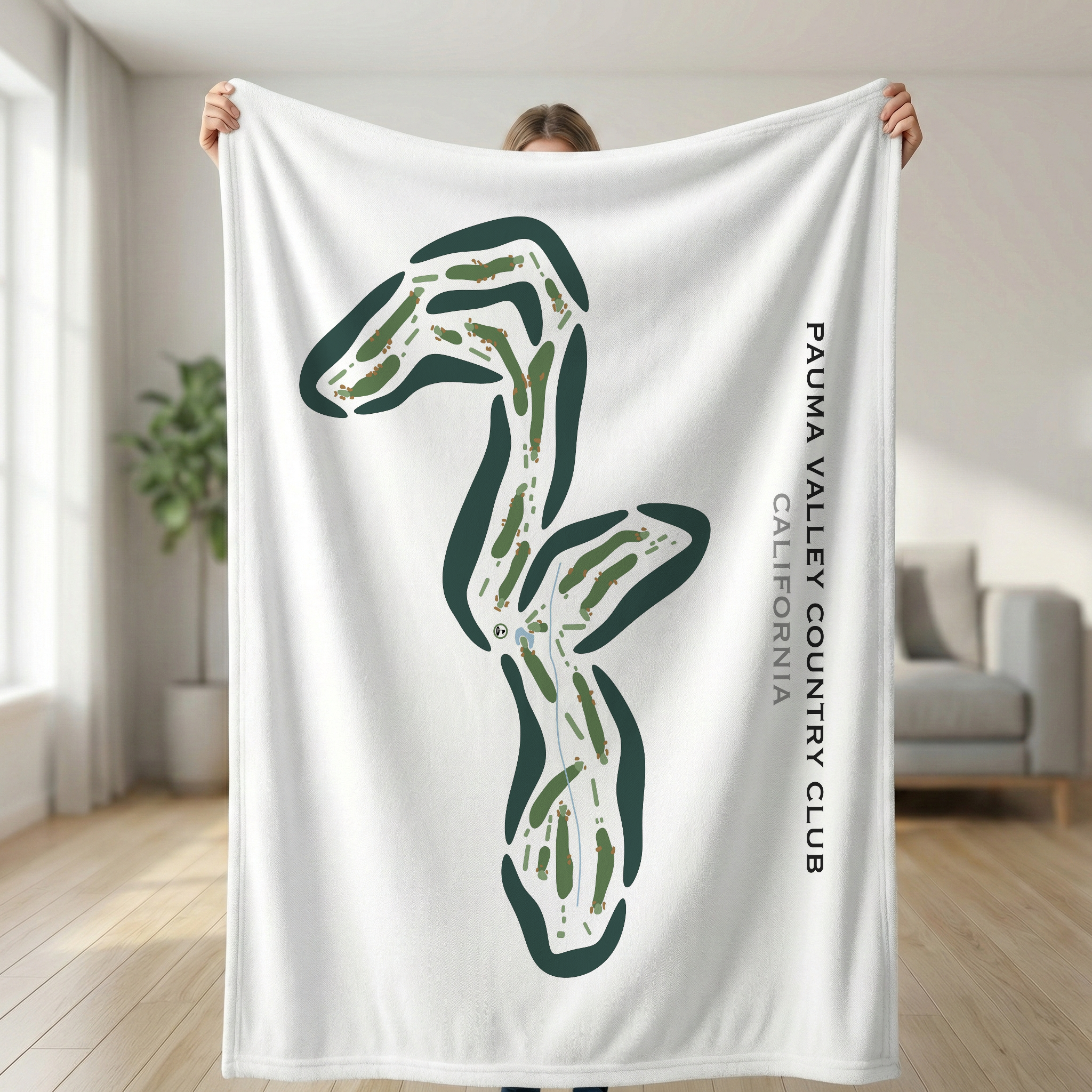 Pauma Valley Country Club, California - Printed Golf Courses