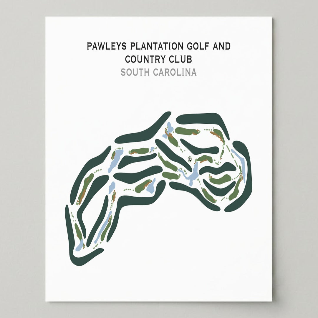 Pawleys Plantation Golf & Country Club, South Carolina - Printed Golf Courses