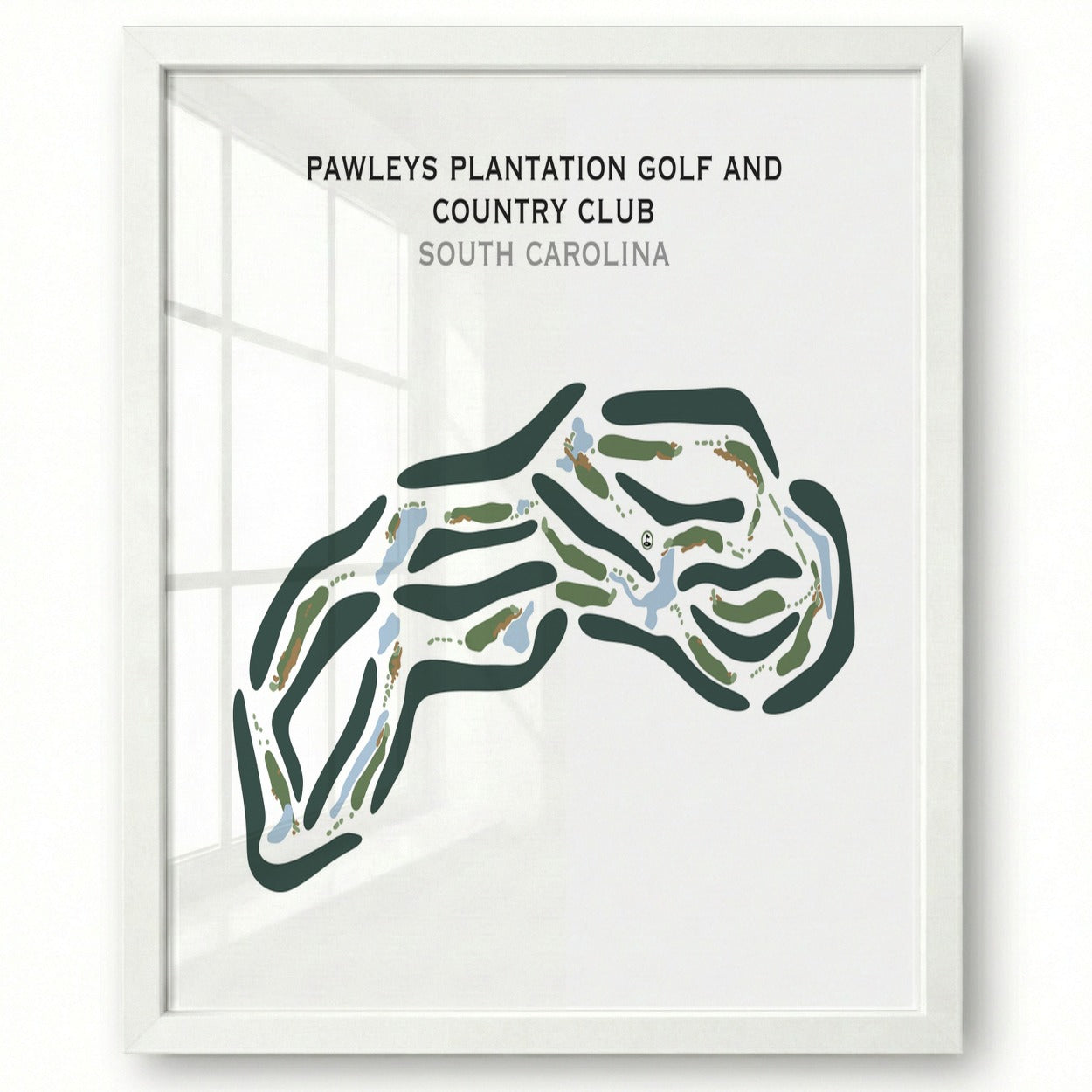 Pawleys Plantation Golf & Country Club, South Carolina - Printed Golf Courses