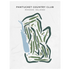 Pawtucket Country Club, Rhode Island - Printed Golf Courses