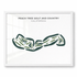 Peach Tree Golf & Country Club, California - Printed Golf Courses
