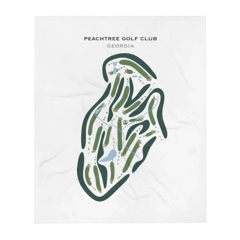 Peachtree Golf Club, Georgia - Printed Golf Courses