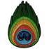 ReadyGolf: Glitter Ball Marker & Hat Clip - Peacock Feather