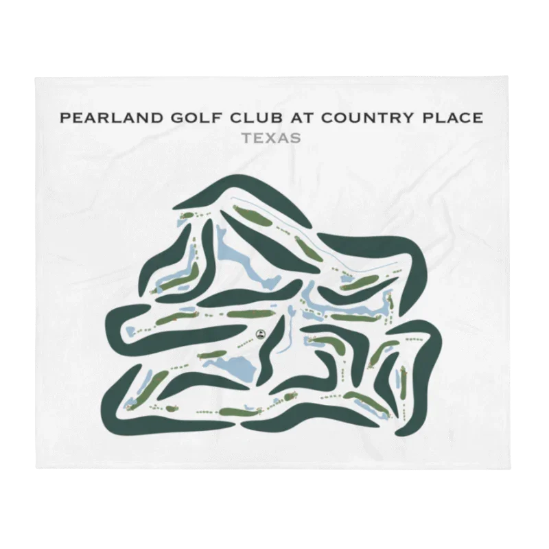 Pearland Golf Club at Country Place, Texas - Printed Golf Courses