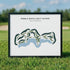 Pebble Beach Golf Links, California - Printed Golf Course