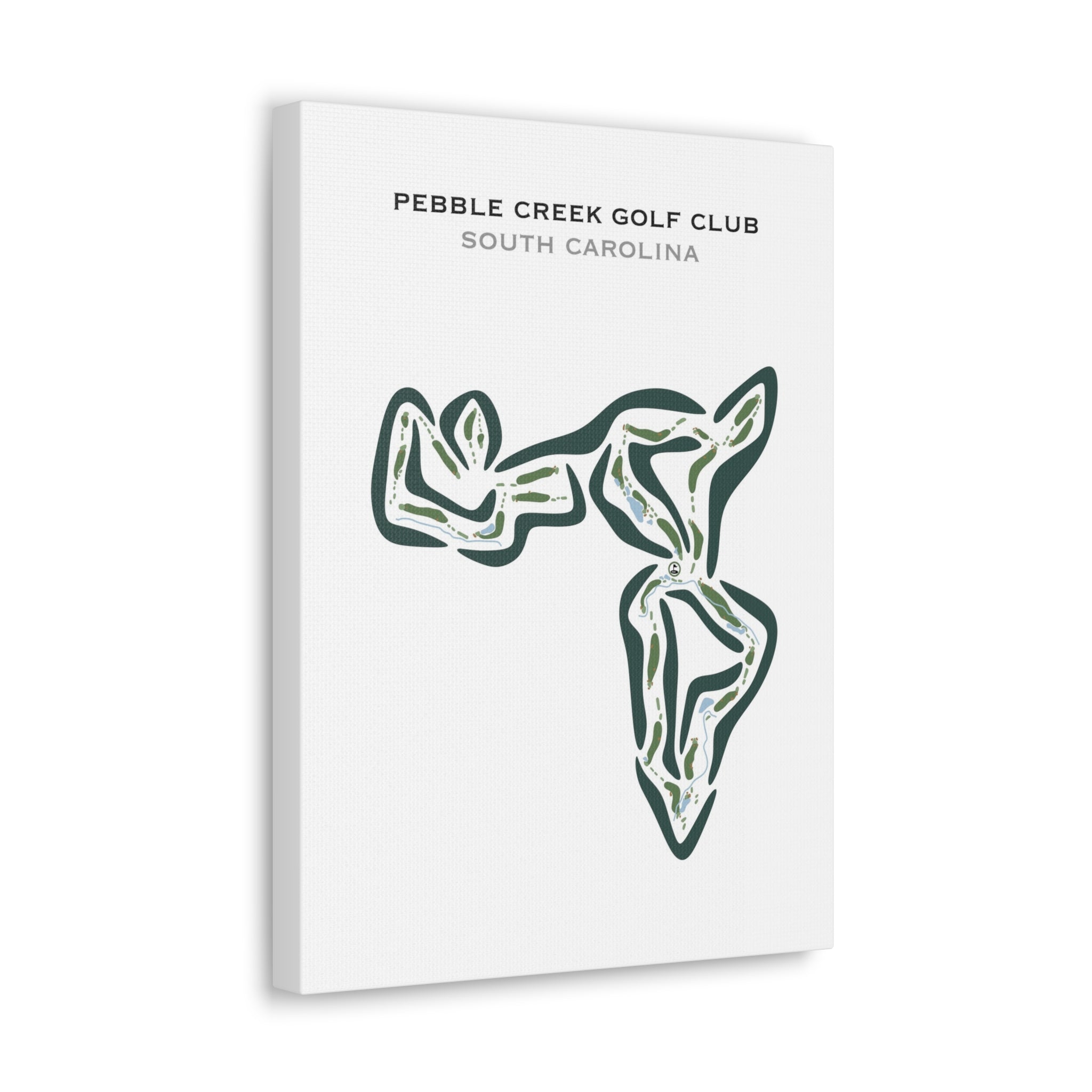 Pebble Creek Golf Club, South Carolina - Printed Golf Courses