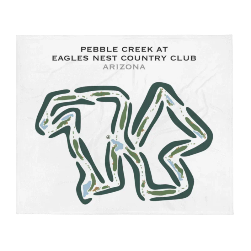 Pebble Creek at Eagle's Nest Country Club, Arizona - Printed Golf Courses