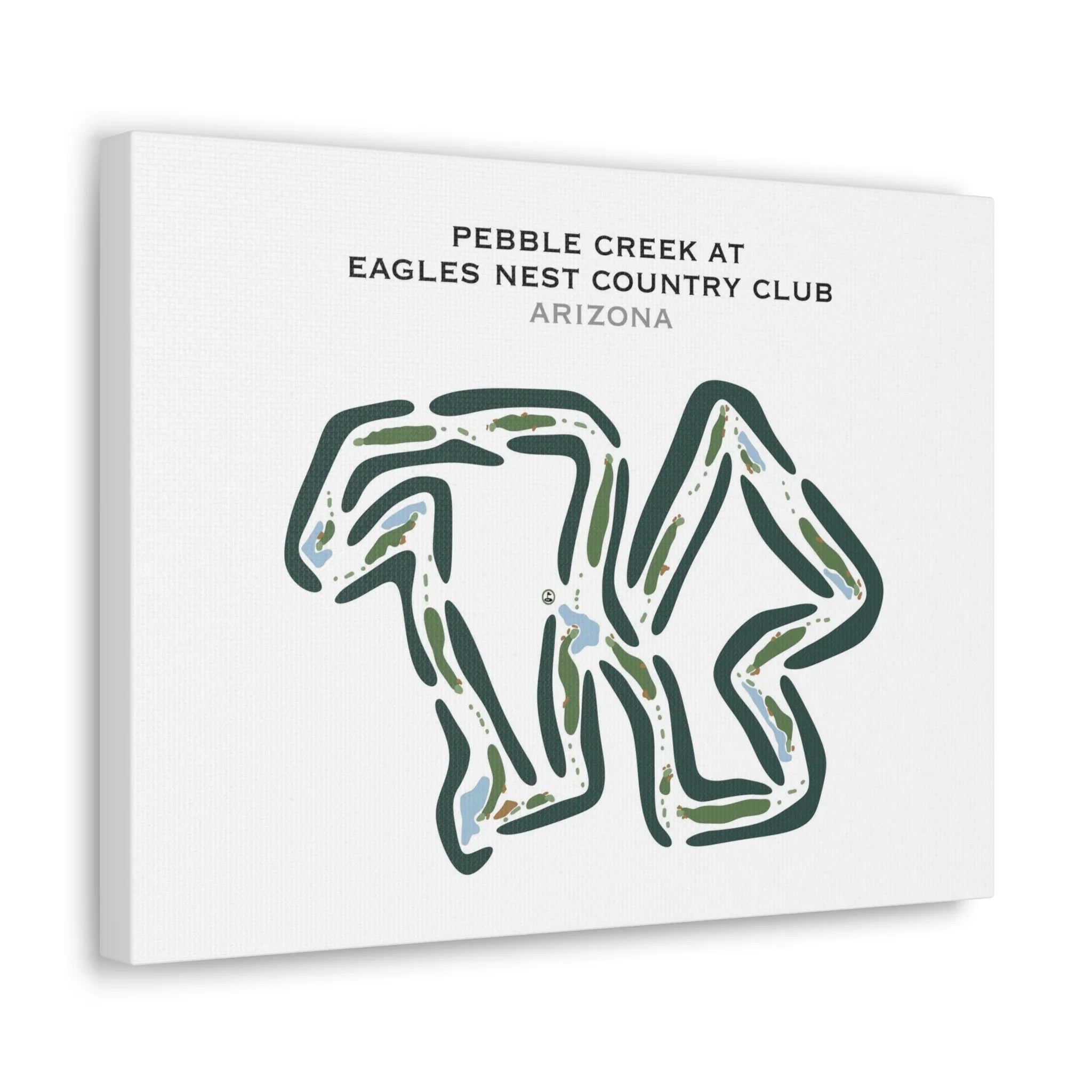 Pebble Creek at Eagle's Nest Country Club, Arizona - Printed Golf Courses