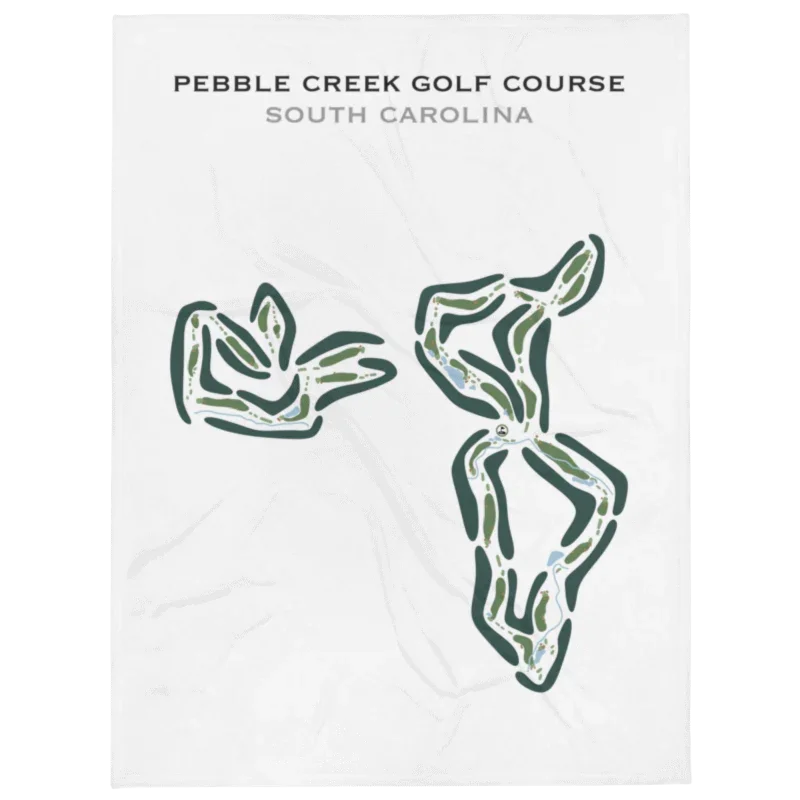 Pebble Creek Golf Course, South Carolina - Printed Golf Courses