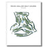 Pecan Hollow Golf Course, Texas - Printed Golf Course