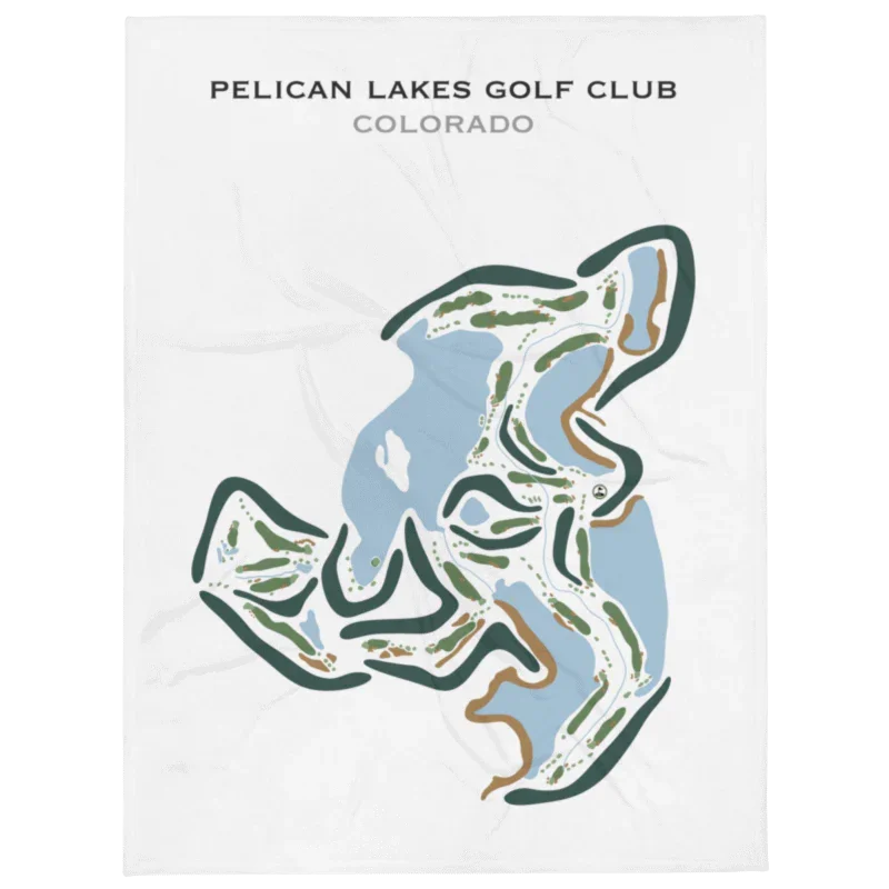 Pelican Lakes Golf Course, Colorado - Printed Golf Courses