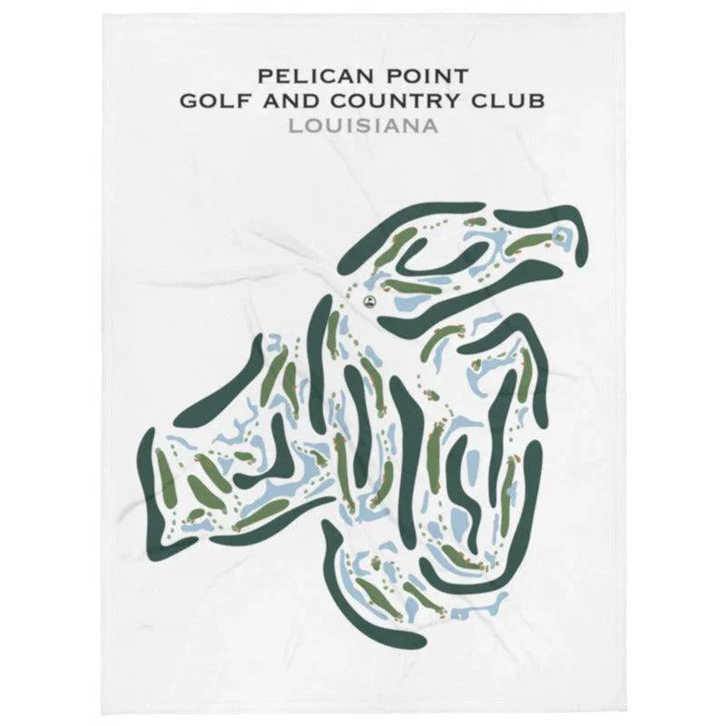 Pelican Point Golf & Country Club, Louisiana - Printed Golf Courses