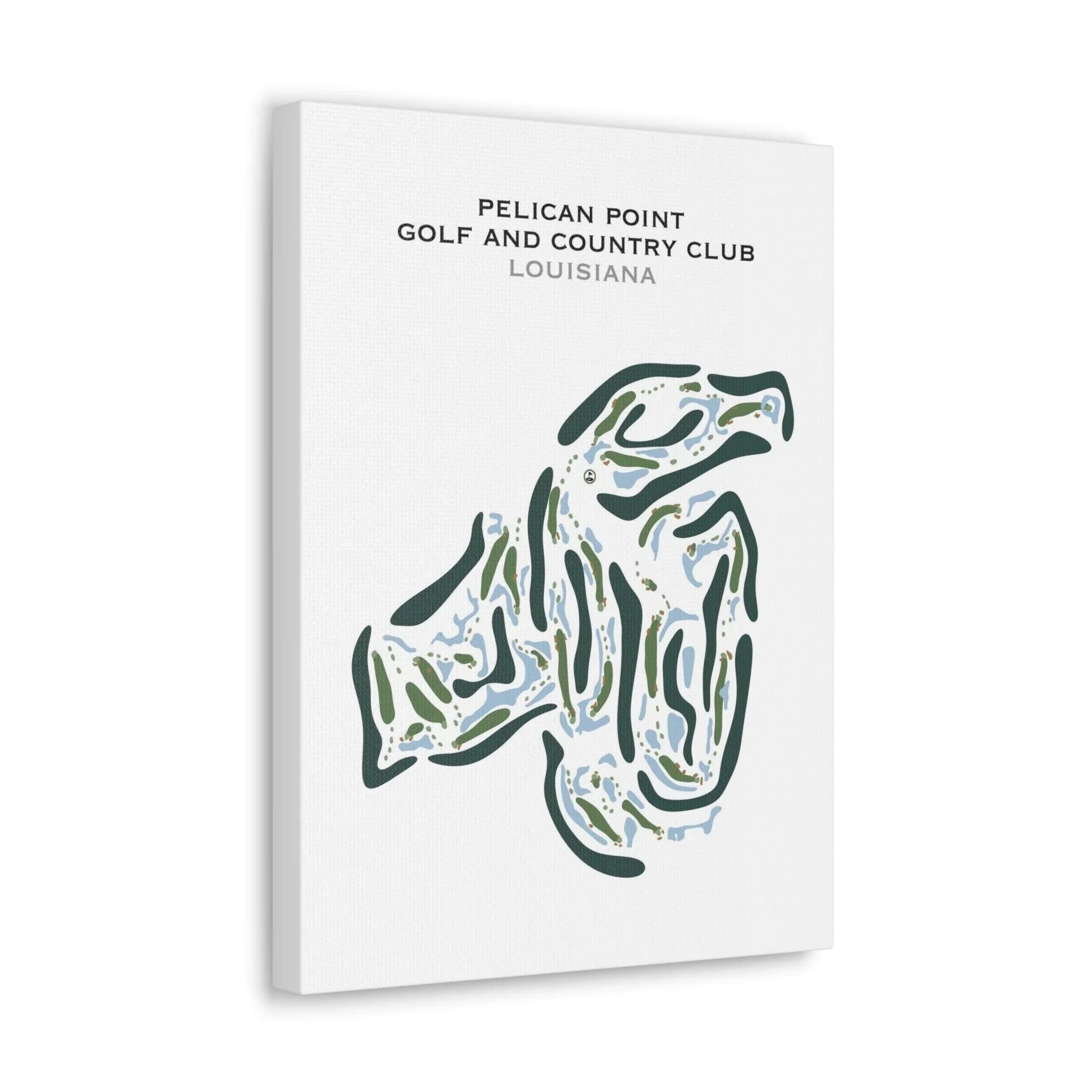 Pelican Point Golf & Country Club, Louisiana - Printed Golf Courses