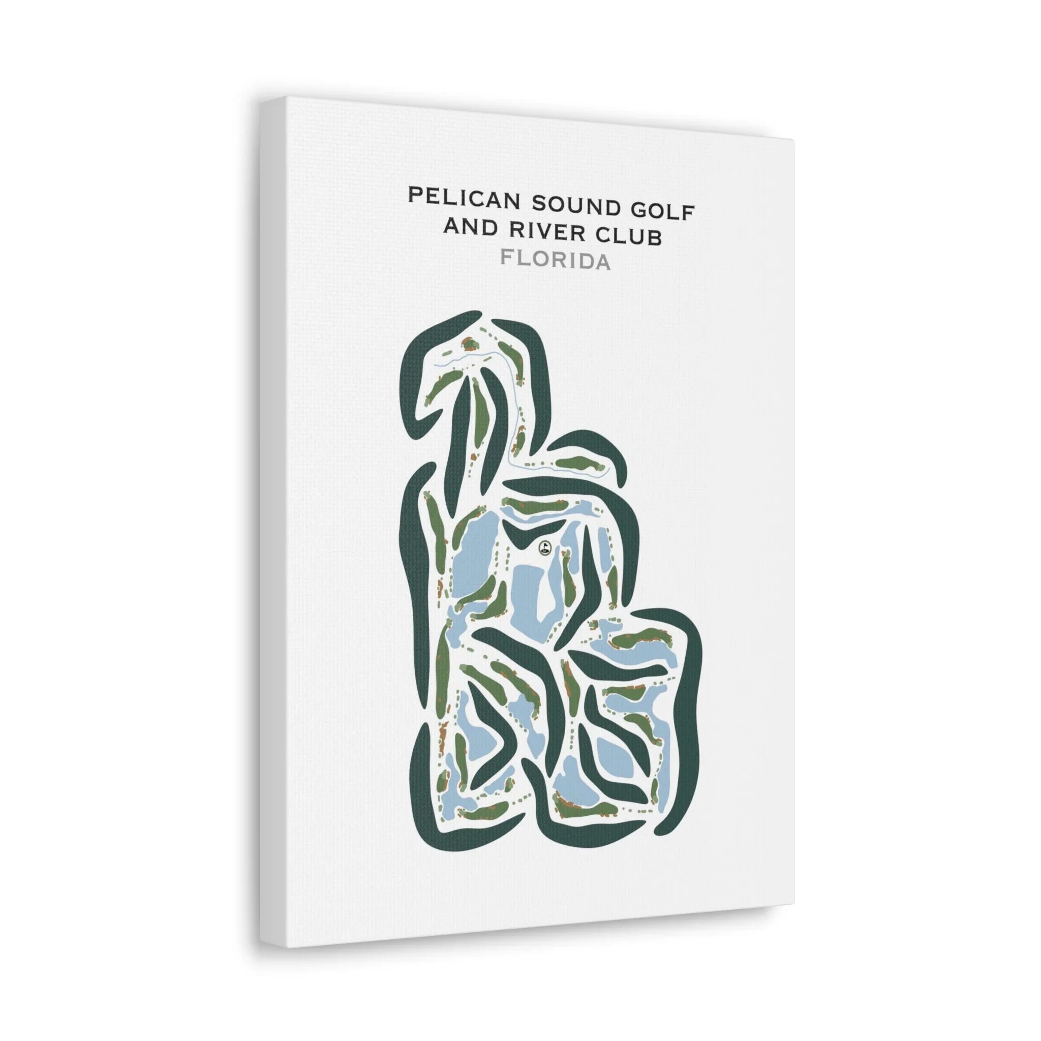 Pelican Sound Golf & River Club, Florida - Printed Golf Courses
