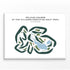 Pelican Course at The Villages Executive Golf Trail, Florida - Printed Golf Courses