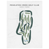 Pendleton Creek Golf Club, New York - Printed Golf Courses