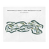 Peninsula Golf & Racquet Club, Alabama - Printed Golf Courses